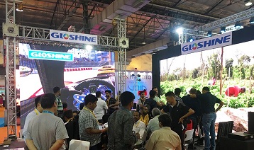 2018印度展，光祥科技展會(huì)熱鬧非凡